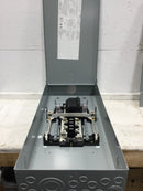 GE General Electric TM820RCUFL 200A 120/240VAC 8 Space/16 Circuits Outdoor Main Breaker Included Load Center