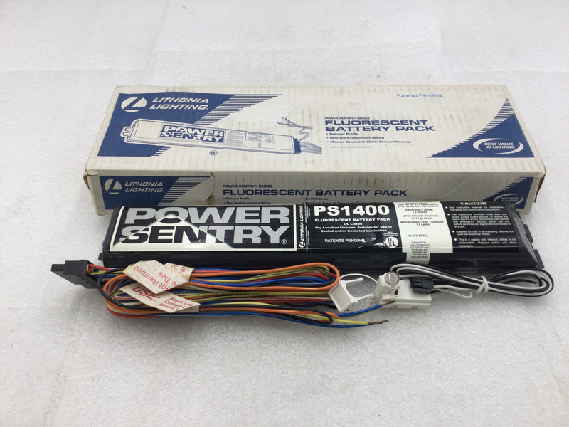 Lithonia Lighting PS1400QD Power Sentry Quick Disconnect Fluorescent Ballast/Battery Pack 120/277 VAC