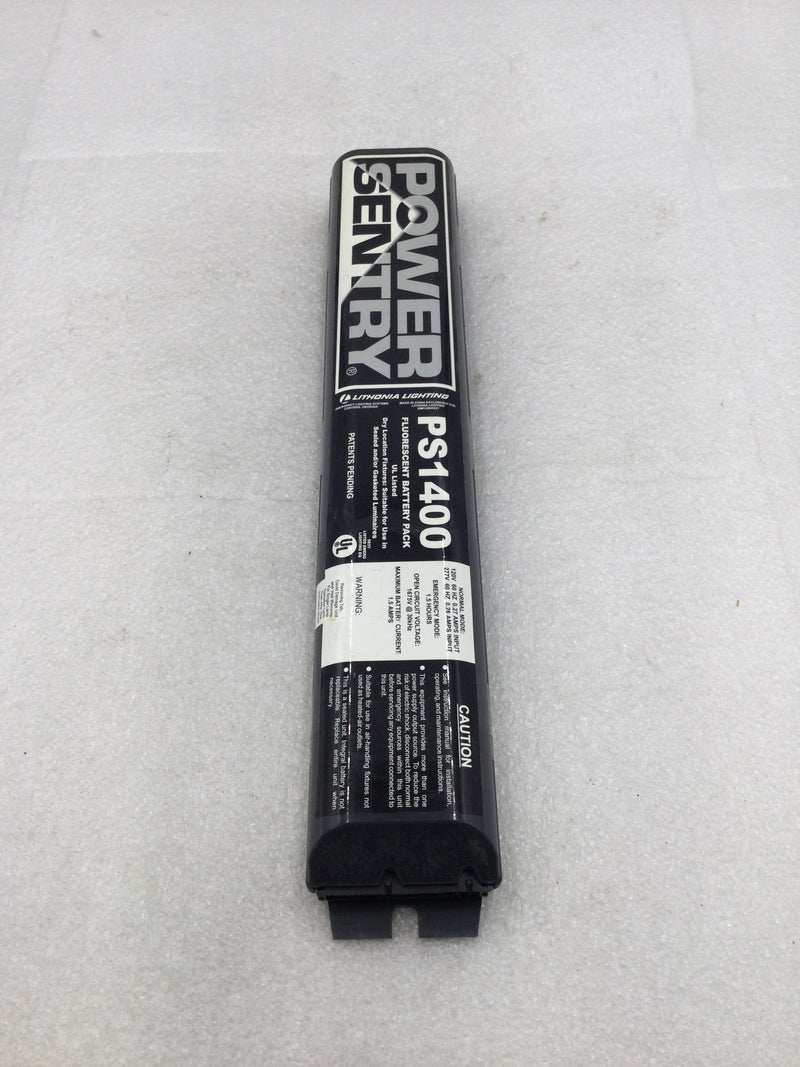 Lithonia Lighting PS1400QD Power Sentry Quick Disconnect Fluorescent Ballast/Battery Pack 120/277 VAC
