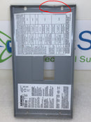 ITE Siemens E0204ML1060S/F 60 Amp 120/240V 1 Phase 3 Wire Load Center Cover Only 10" x 5 1/2"