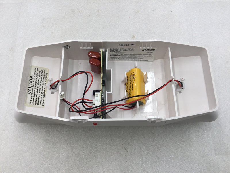 Hubbell Electric/Compass CU2SQ Series Square Head LED Emergency Light 120/277 VAC Input