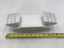Hubbell Electric/Compass CU2SQ Series Square Head LED Emergency Light 120/277 VAC Input