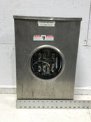 Talon 41407-025F 200A 1 - 3Ph 600VAC 7 Jaw Ringless Meter Enclosure Type HQ-7U Nema3R