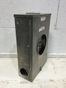 Talon 41407-025F 200A 1 - 3Ph 600VAC 7 Jaw Ringless Meter Enclosure Type HQ-7U Nema3R