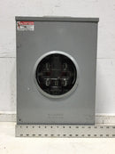 Milbank U9551-X-QG-HSP 5 Terminal Ringless Large Closing Plate Quadplex Ground Lever Bypass Stainless Steel Hasp