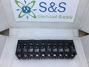 Lot of 10 - ITE/Siemens/Gould Q120 Type QP 20 Amp 120/240 Volt 1 Pole Circuit Breaker