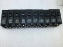 Lot of 10 - Siemens/ITE/Gould Q115 15 Amp 1 Pole 120/240V Type QP Breaker