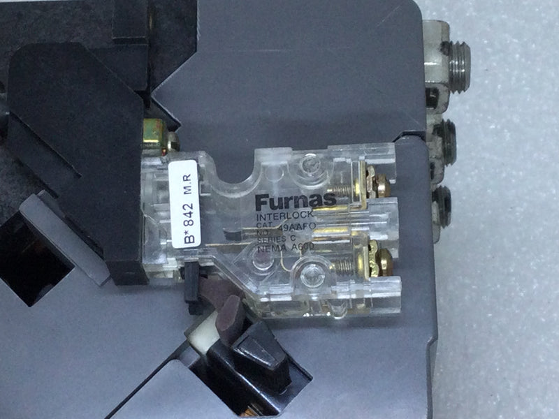 Furnas 40HP32A Contactor 90 Amp Max 600VAC 3-Phase Ser. A