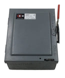 Cutler-Hammer 4144H201 30 Amp 2 Pole 1PH 120/240V Fused Safety Switch