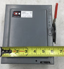 Cutler-Hammer 4144H201 30 Amp 2 Pole 1PH 120/240V Fused Safety Switch
