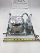 Lot of 6 Halo 108RS6AXT 6" Recessed Lighting Housing Incandescent Type IC New Construction 120 VAC