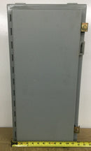 Nvent Hoffman A241206LP Continuous Hinge Enclosure with Clamps LP Type 12, 24x12x6, Gray, Mild Steel