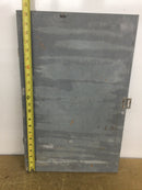 Panelboard Cover/ Hinged Door Only (w/cutout on bottom-see photo) Nema 3R 22 3/8" x 14 1/4"