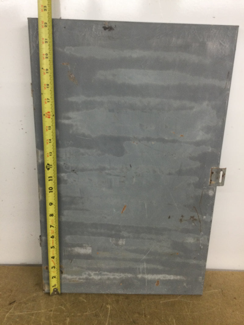 Panelboard Cover/ Hinged Door Only (w/cutout on bottom-see photo) Nema 3R 22 3/8" x 14 1/4"