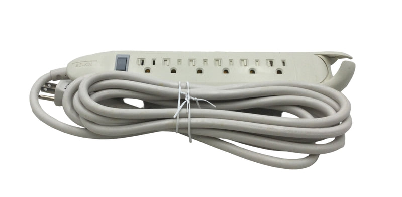 Belkin F9D160-12 6 Outlet 12FT 15 Amp 125V 1875W 60Hz Power Strip w/Power Switch