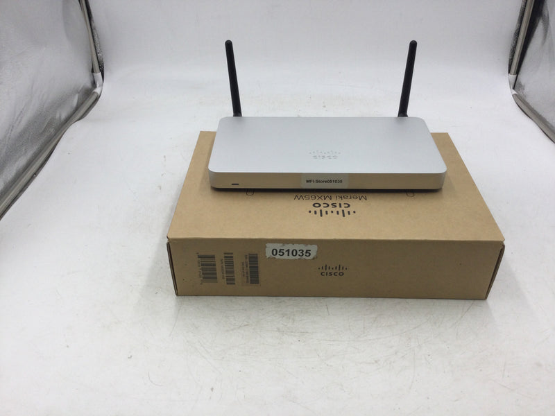 Cisco Meraki MX65W Small Branch Security Appliance 250 Mbps Firewall w/12 GbE Ports