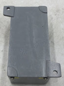 Altech 1-004-NH-12 Enclosure, Cast Aluminum, Gray, no hole, no cable entry hole