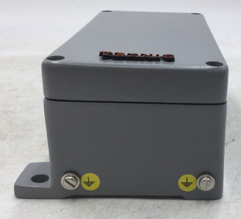 Altech 1-004-NH-12 Enclosure, Cast Aluminum, Gray, no hole, no cable entry hole