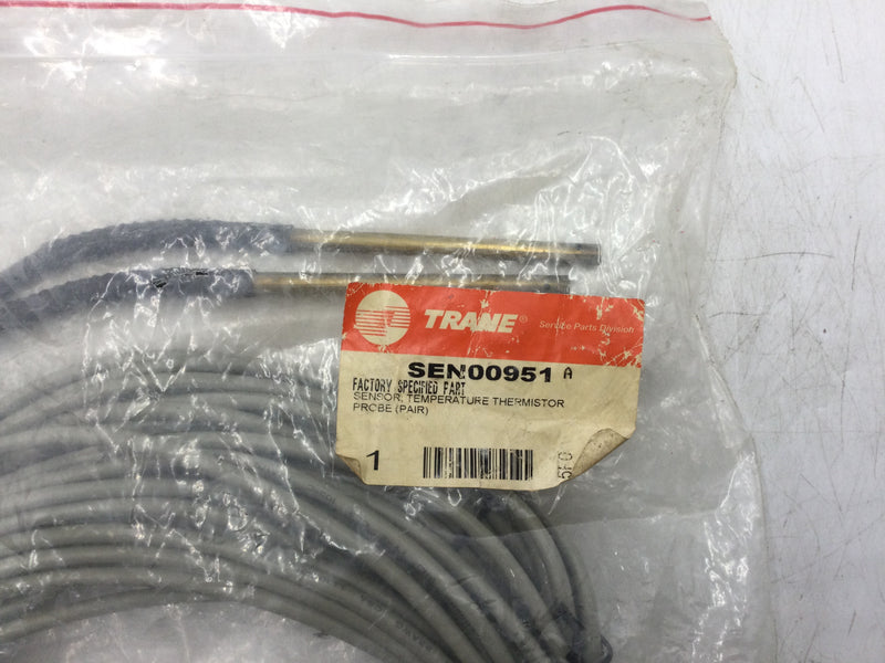 Trane SEN00951 Temperature Thermistor Probe, 2-Per Package