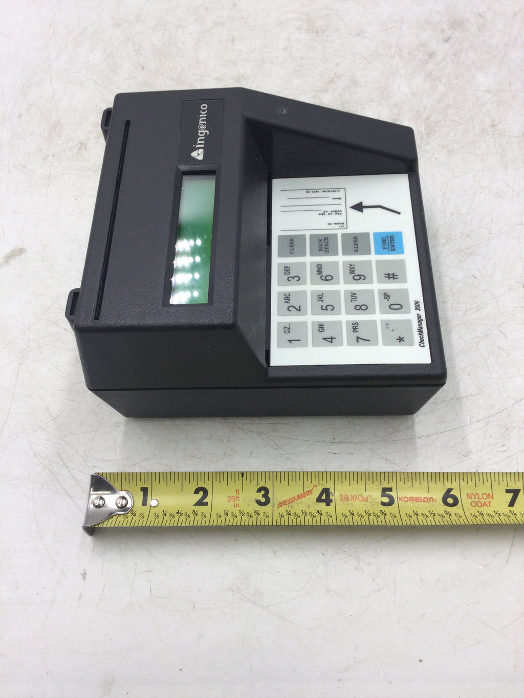 Large Check Reader Machine Ingenico MR3000 Check Reader with eN-Check 3000 and Internal LIU