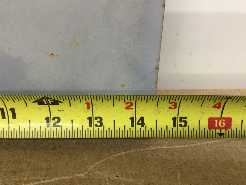 Dead Front with Latch 16 7/8" x 14 1/2"