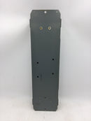 Square D QON Series 200 Amp 120/240V 3 Phase 4 Wire 15/30 Space Panel Guts Only 6" X 21"