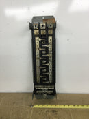 Square D QON Series 200 Amp 120/240V 3 Phase 4 Wire 15/30 Space Panel Guts Only 6" X 21"