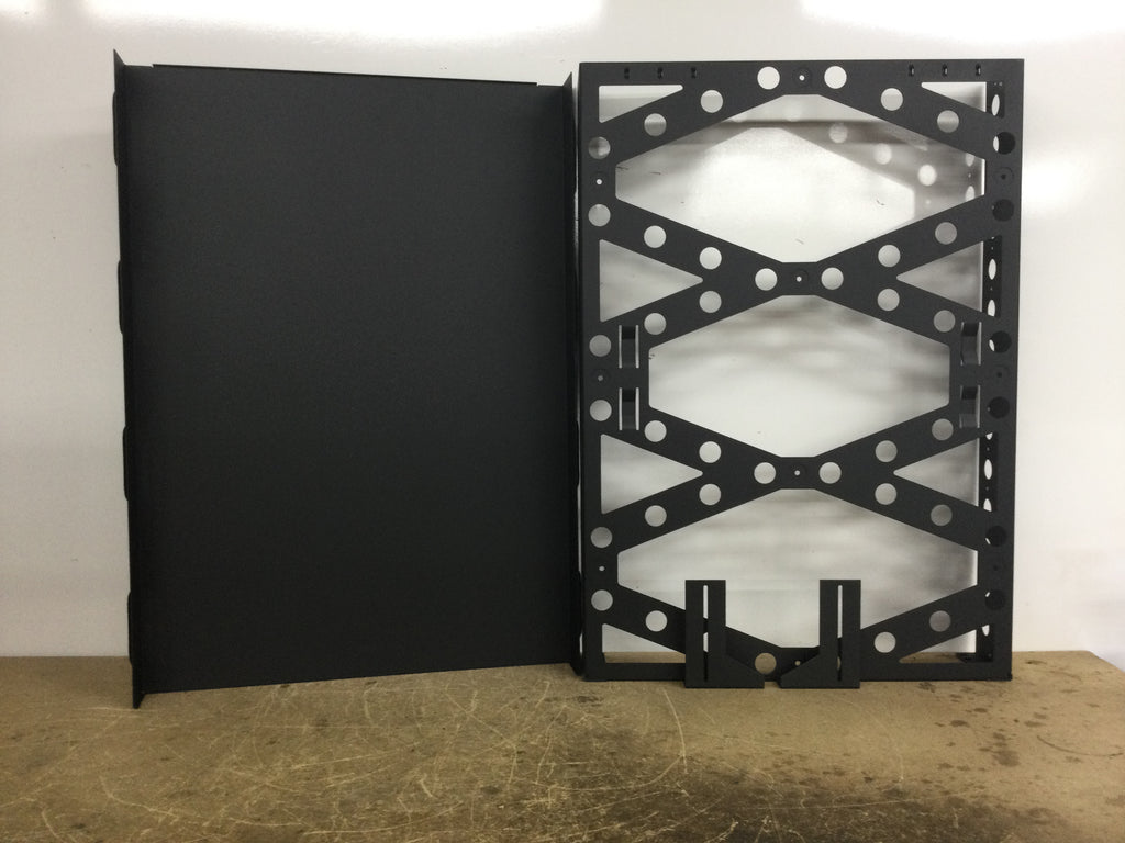 Wall Rack Solution Rack Solutions 2URACK-110 2U Covered Vertical Wall Mount Rack 20