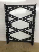 Rack Solutions 2URACK-110 2U Covered Vertical Wall Mount Rack 20" X 28.5"