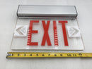 Exitronix V902-U-WB-RC-BA-G2 Edge-Lite LED Single Face Exit Sign/Light 120/277V