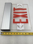 Exitronix V902-U-WB-RC-BA-G2 Edge-Lite LED Single Face Exit Sign/Light 120/277V