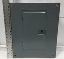 Square D QO12L125PGC 125 Amp 1PH 12 Space 240V QO Load Center 19 1/4" x 15 1/2"