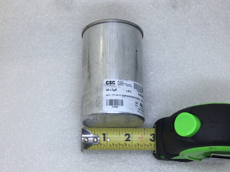 Source 1 S1-02425894700 40+5uf +/-6% 440VAC 50/60Hz Capacitor