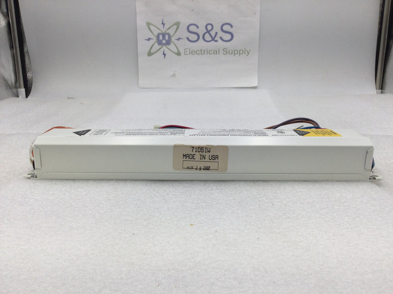 Lightolier FPB50 Fluorescent Emergency Ballast 120/277 VAC 60 HZ .266 Amp with LED Test Switch