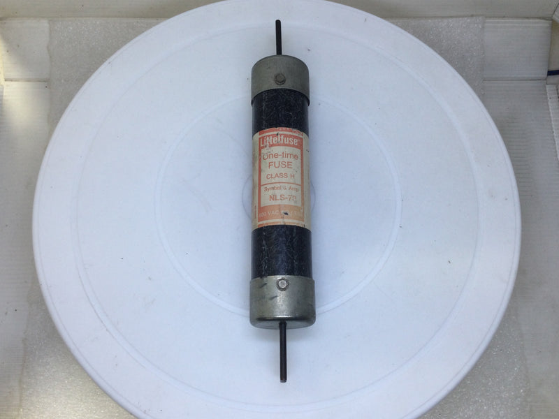 Littelfuse NLS-70 70 Amp 600V Class H One Time Fuse