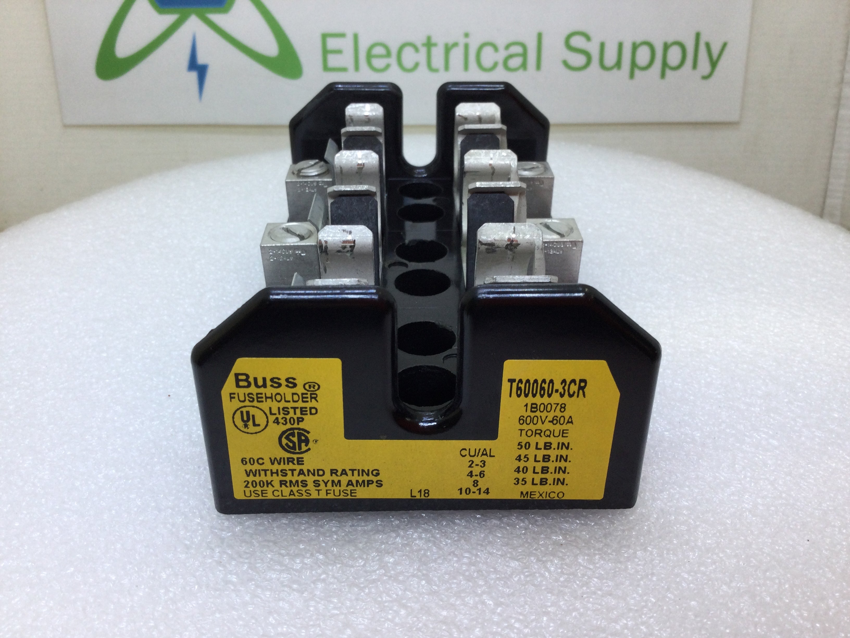 Bussman T60060-3CR Fuse Holder