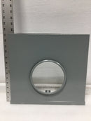 General Electric TSM820CSFLP 200A 8 Space 120/240V Meter Cover 13 1/4" x 14 1/2"