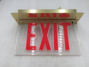 Lithonia Lighting LRP BS1RC120/277 ELN LED Edge-Lit Exit Sign/Light 120/277 VAC