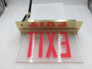 Lithonia Lighting LRP BS1RC120/277 ELN LED Edge-Lit Exit Sign/Light 120/277 VAC
