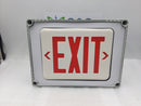 Dual-Lite EVE4XRWE Nema 4X Rated LED Exit Light w/ Battery Backup 120/277 VAC