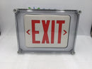 Dual-Lite EVE4XRWE Nema 4X Rated LED Exit Light w/ Battery Backup 120/277 VAC