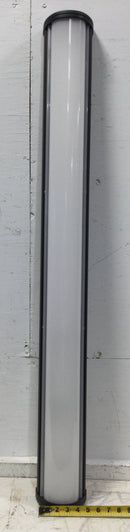 Kenall MLHA5-48-F-MB-PP-2-32-IS-1-120-PEL 4' Millenium Stretch Tamper Proof LED Light Fixture 32 Watt 120-277 VAC