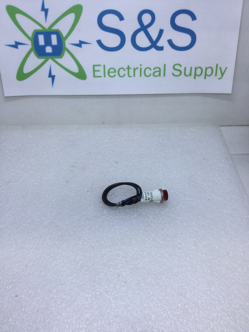 Selecta Switch SL53415-5-BG Red Raised Indicator Light 28 Volt AC/DC 1/2" Mounting Hole