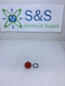 Square D Series H Red Plastic Pilot Light Lens w/Gasket