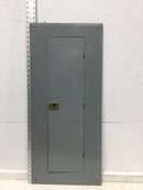 Square D HOM30M150C Load Center Cover/Door Only w/Main 30 Space 150 Amp Type 1 35" x 15 1/2"
