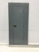 Square D HOM30M150C Load Center Cover/Door Only w/Main 30 Space 150 Amp Type 1 35" x 15 1/2"