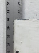 General Electric TM3020S/F 200 Amp 40 Space Load Center Cover/Door Only w/Main Flush Mount 30 1 /8" x 12 7/8"