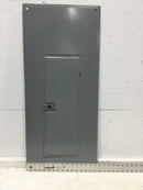 Square D HOMC30UC 30 Space 120/240V Panel/Door Only w/Main 35" x 15 1/2"