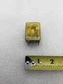 Idec RH2B-U 10 Amp Plug-In Ice Cube DPDT 8 Blade 24 VAC Power Relay (Lot of 10)