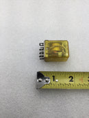 Idec RH2B-U 10 Amp Plug-In Ice Cube DPDT 8 Blade 24 VAC Power Relay (Lot of 10)